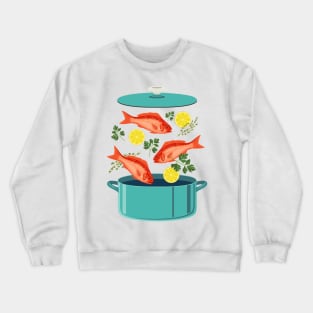 Fish Explosion! Crewneck Sweatshirt